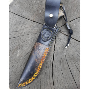 СКІФ ніж ручної роботи студії Павла Гончаренка, сталь n690 61 HRC. Photo 2